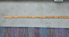 Vintage 1980  Page Motor Chevrolet CT Dealer Wood Advertising Yard Stick/Meter picture