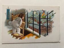 ANTIQUE (BARTON & SPOONER) HALLOWEEN POSTCARD. (S619) UNPOSTED DIVIDED EMBOSSED picture
