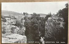 RPPC Garretson South Dakota Devils Gulch Vintage Real Photo Postcard c1920 picture