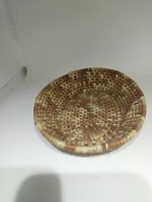 Nice Vintage Grass Wooven Basket picture