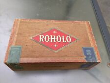 Vintage Wooden Roholo Cigar Box By Lewis Osterweis & Sons picture