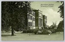 Agriculture Building University of Illinois Champaign-Urbana IL Postcard 1910s picture