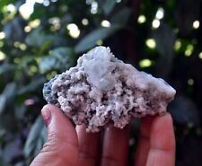 Epi-STILBITE On CHALCEDONY Coral Minerals A-4.24 picture