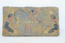 Rare Ancient Egyptian Antique Stela of Anubis God of Mummification Egyptian Myth picture