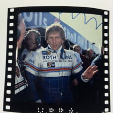 UK1-1373 Derek Bell British international racing driver 2x2 color transparency picture