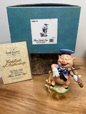 Three Little Pigs Hey Diddle Diddle I Play In My Fiddle Walt Disney W/ COA WDCC  picture