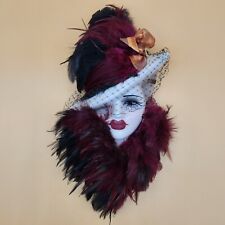 Vintage Unique Creation, Handcrafted, Made in America, Wall Hanging Mask picture