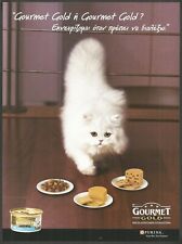 GOURMET GOLD by PURINA - Cat Food - 2006 Greek  Print Ad picture