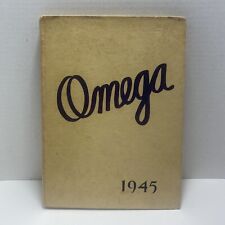 Omega 1945 Ann Arbor High School Michigan Yearbook picture