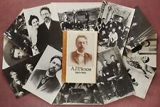 Anton CHEKHOV Famous Russian writer. Russian photo postcards 1978 Full Set 12📖 picture