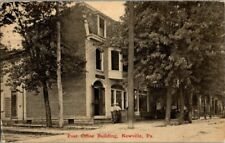 1914. NEWVILLE,PA. POST OFFICE.  POSTCARD KK11 picture