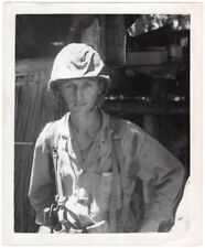 1944 USMC Marine Captain Galyah CO Artillery Cape Gloucester Original News Photo picture