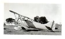Waco UPF-7 Biplane Airplane Aircraft Vintage Photograph 5x3.5