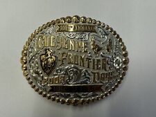 Vintage Montana Silversmith Cheyenne Rodeo Buckle picture