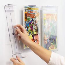 Comic Book Shelf Stand or Wall Mount Display, Invisible and Adjustable , 4 Pack picture
