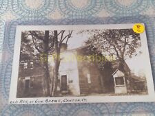 BKO VINTAGE PHOTOGRAPH Spencer Lionel Adams OLD RESIDENCE OF GENERAL ADAMS CT picture