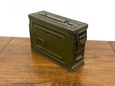 ORIGINAL WWII US MILITARY M1 .30 CAL AMMO CAN with ORIGINAL WWII PAINT picture