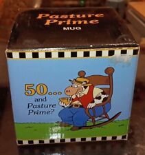 Unused Pasture Prime 50th Birthday Mug With Box picture