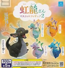 Rainbow Dragon Mascot Figure Capsule Toy 5 Types Full Comp Set Gacha New Japan picture