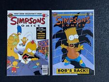 Lot of Simpsons Comics #1 & #2 Bongo picture