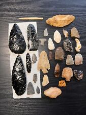 Lot Authentic Native American Arrowhead Spear Projectile Point Artifacts Idaho picture