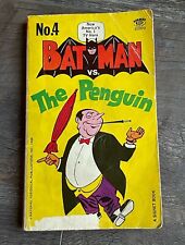 BATMAN vs THE PENGUIN #4 VINTAGE 1966 SIGNET PAPERBACK BOOK 1st PRINT D2970 picture