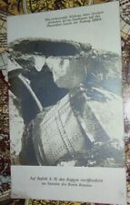RARE RPPC DESTROYED MAGAZINE FORT LONCIN BELGIUM WWI GERMAN POSTCARD. NEAR LIEGE picture