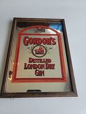 Gordon's Dry Gin Wall Mirror Framed 8X12 picture