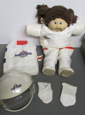 Excellent 1985 Cabbage Patch Kid YOUNG ASTRONAUT Doll GIRL COMPLETE Suit Vintage picture