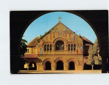 Postcard Stanford Chapel Palo Alto California USA picture