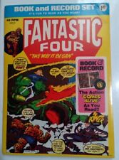1974 Power Records Fantastic Four Book & Record Set 