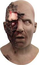 Scary Walking Dead Zombie Mask Creepy Latex Halloween Costume Horror Bloody Adul picture