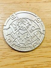 Chesnaught Pokemon Metal Coin  Nintendo From Japan I-25  F/S picture