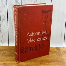 VTG 1956 Automotive Mechanics Third Edition Crouse Former High School Textbook picture