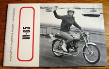 1968 1969 Harley Davidson M-65 Owner's Owners Manual Rider Handbook, Motorcycles picture