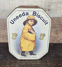 Vintage Uneeda Biscuit Tin - National Biscuit Company Nabisco picture