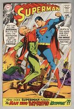Superman #205 April 1968 VG- Neal Adams cover picture