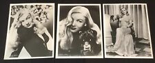 LOT of 3 VERONICA LAKE 8 x 10 glossy photos picture