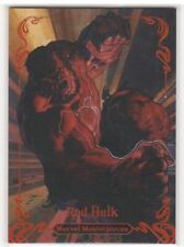 Red Hulk #47 Marvel Masterpieces 2018 Skybox Legendary Orange /99 A1 picture