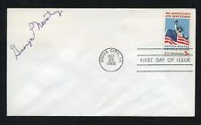 George P. Novotny d2018 signed autograph auto First Day Cover WWII ACE USAAF picture