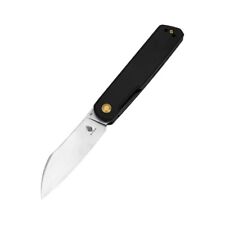 Kizer Klipper Liner Lock Folding Knife Black Alum Handle 3V Wharncliffe V3580C1 picture