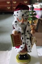 Steinbach 12 days of Christmas Pear Tree Santa Nutcracker 1st in the Series picture