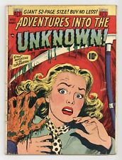 Adventures Into the Unknown #22 GD/VG 3.0 1951 picture