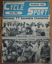 Cycle Sport Magazine November 1962 Motorcycle Racing National TT Scramble Champs picture