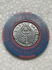 Commerce Casino Chip OMG 😳 $1 Commerce Gaming Chip picture