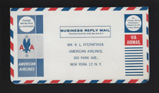 1950's era Memo To Vice President American Airlines Sales & Services Envelope picture