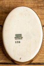 Rare Vintage COORS Thermo Porcelain Ramekin #120-Chocolate Brown-U.S Made picture