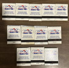 12-BLUFFS RUN Council Bluffs, IA- Vintage Full,Unused & PartiallyUsed Matchbooks picture