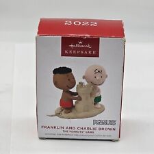 Franklin & Charlie Brown Hallmark Keepsake 2022 Ornament Peanuts  picture