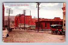 Duluth MN-Minnesota, Fifth Ave West, Antique, Vintage c1911 Postcard picture